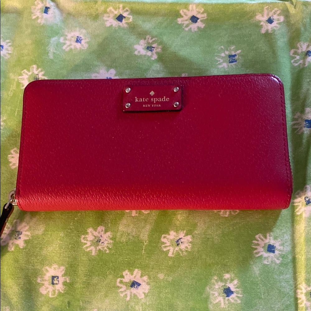 Kate Spade Vibrant Red Wallet